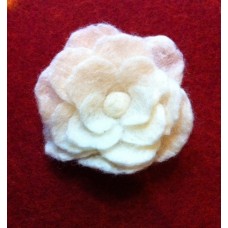 Wet Felting  Rose Flower 